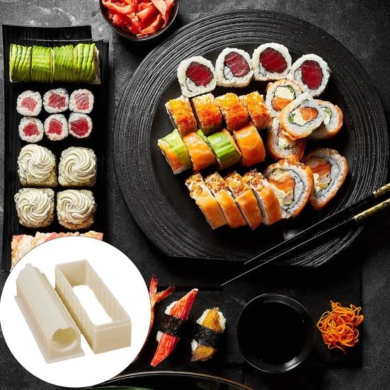 1 комплект, прочная удобная форма для приготовления суши, универсальный инструмент для приготовления суши «сделай сам», наборы форм для суши для домашней кухни