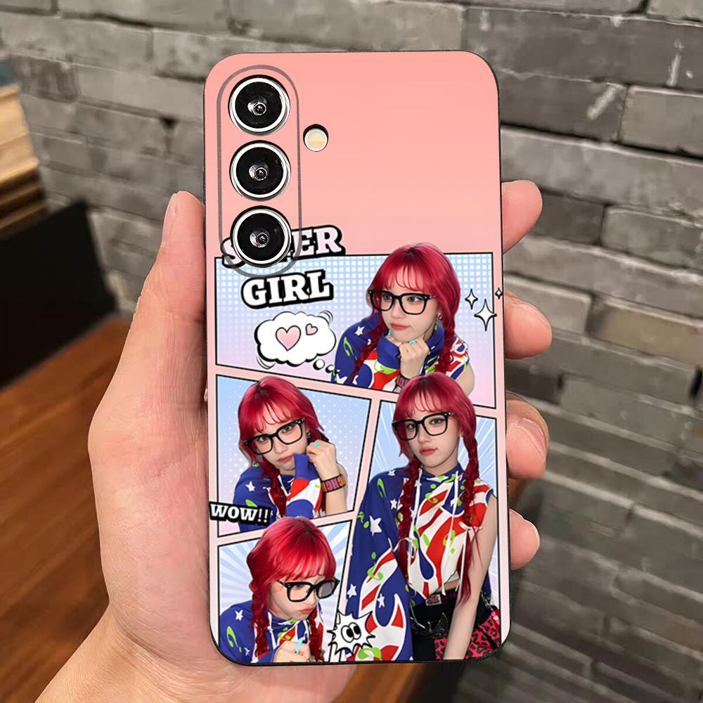 Чехол для телефона Singer S-Song Y-Yuqi для Samsung S26 S25 Edge S24 S23 S22 S21 S20 Ultra Plus Fe Galaxy Силиконовый чехол