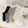 Women's Spring and Summer Thin Mesh Breathable Bow Pile Socks