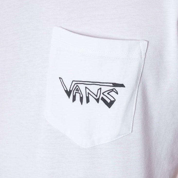 Vans ROWAN ZORILLA SKU Футболка Унисекс Белая VN0A4MQDWHT