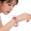 HX6F Lovely Resin Flower Bracelet Elegant Wrist Accessories For Women And Girls