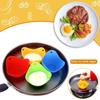 Egg Poachers, for Cooking Poached Eggs, Silicone Egg Poacher, Egg Pods, Egg Cooker Cups