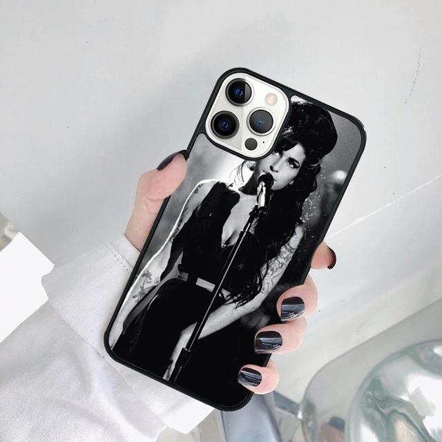 Чехол для телефона Amy Winehouse Для iPhone 17 Air 16 15 14 SE 2020 11 12 13 Pro MAX Plus Coque