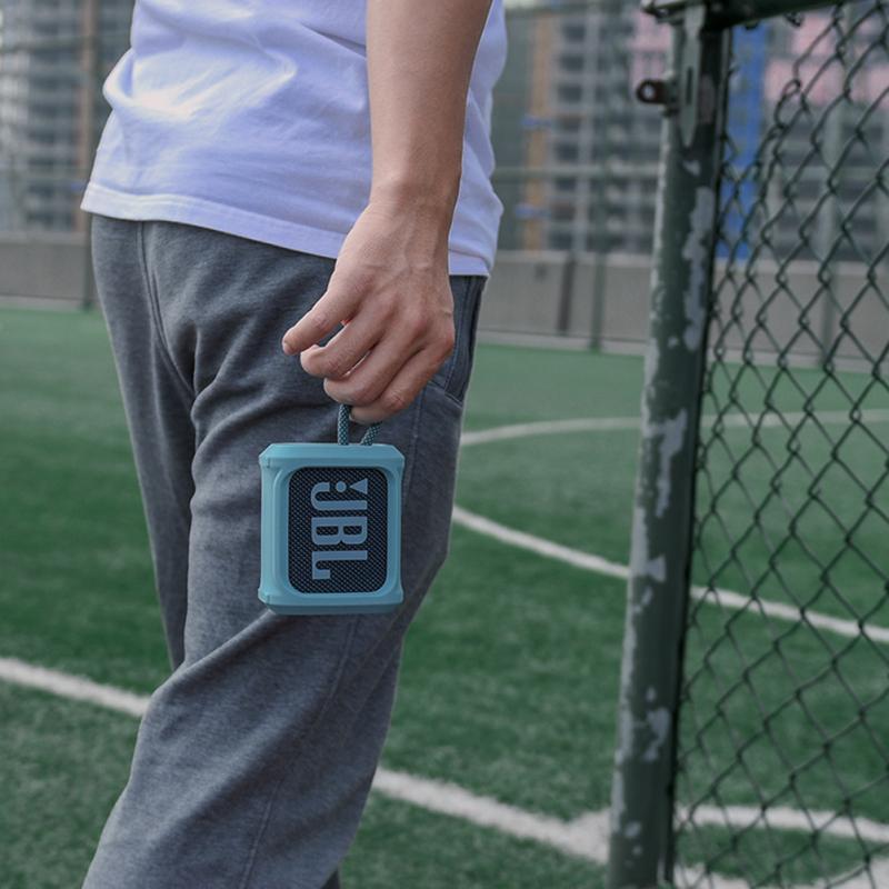 Speaker Protective Bracket Portable Audio Silicone Cover Storage Shell Case Compatible For Jbl Go3