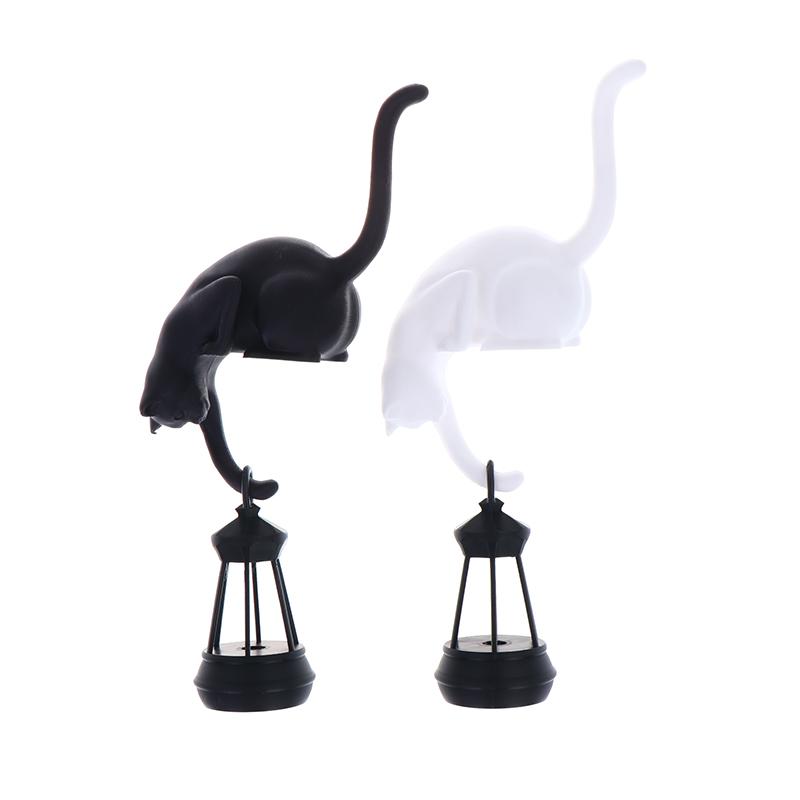 Cat Shaped Led Night Light Cute Animal Desk Lamp Home Office Ornament For Home Decor And Bedroom Decoration