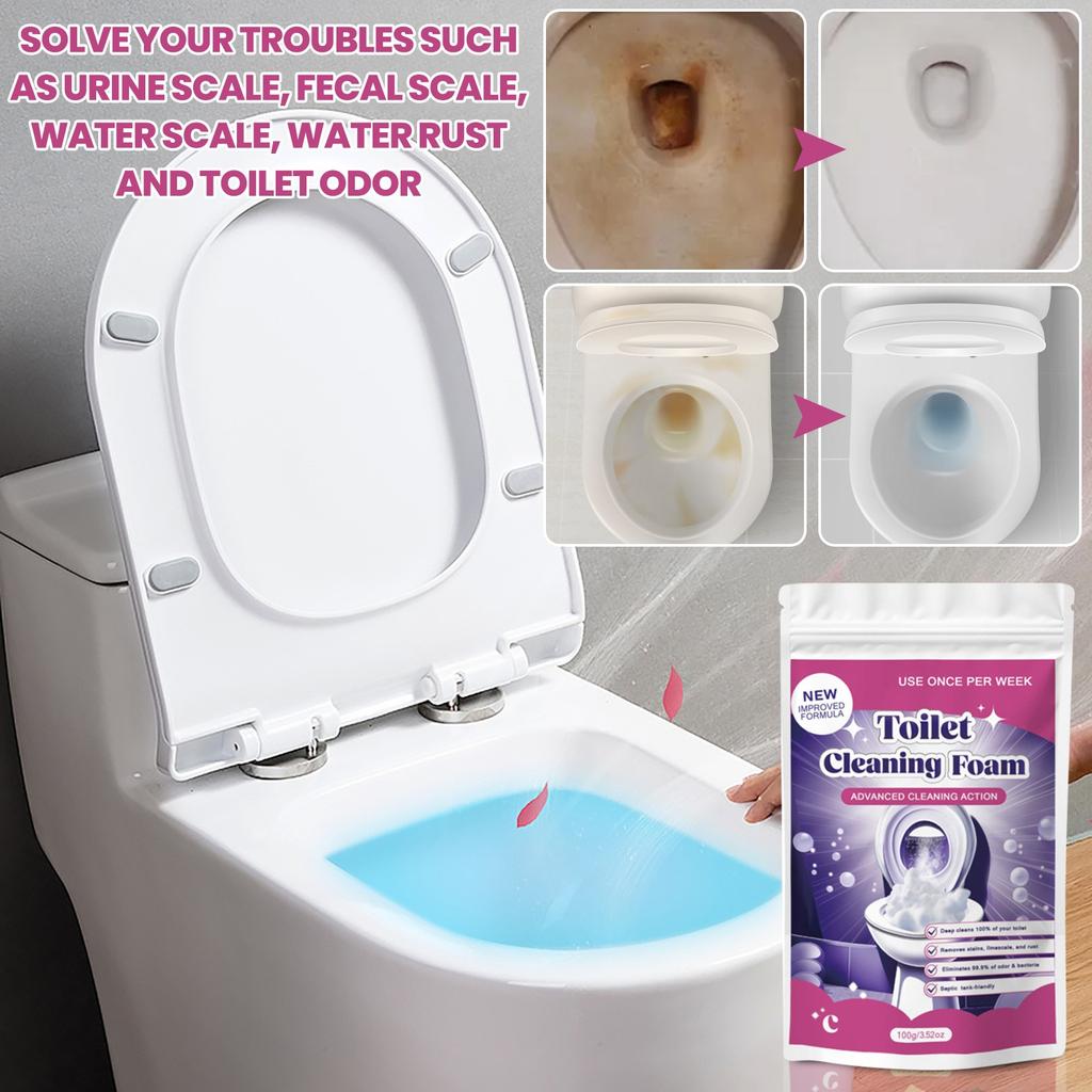 Toilet Cleaning Foam Antibacterials Deep Cleaning