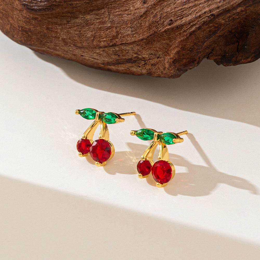 2025 бестселлер горный хрусталь вишня кулон ожерелье нишевая личность мода простой темперамент холодный ветер ключица цепочка