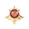 Игра Genshin Impact Сяо Венти Тарталья Значки Брошь Косплей Значок Аксессуары для Костюма Маска Светящаяся Металлическая Брошь-значок Подарок