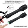 Мощный 500-ярдовый фонарь XRE White+Red+Green Predator C11 Zoom Professional Hunting Coyote Hog Varmint Handheld Torch