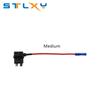 12V MINI SMALL MEDIUM Size Car Fuse Holder Add-a-circuit TAP Adapter with 10A Micro Mini Standard ATM Blade Fuse
