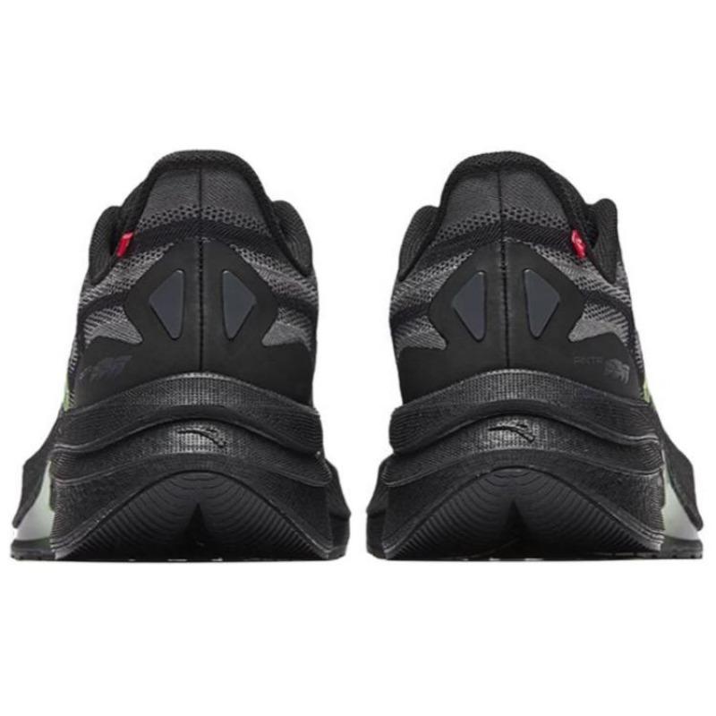 Anta Rocket 5.0 men low-top running shoes Nitro Tech black gray green 912445503-4