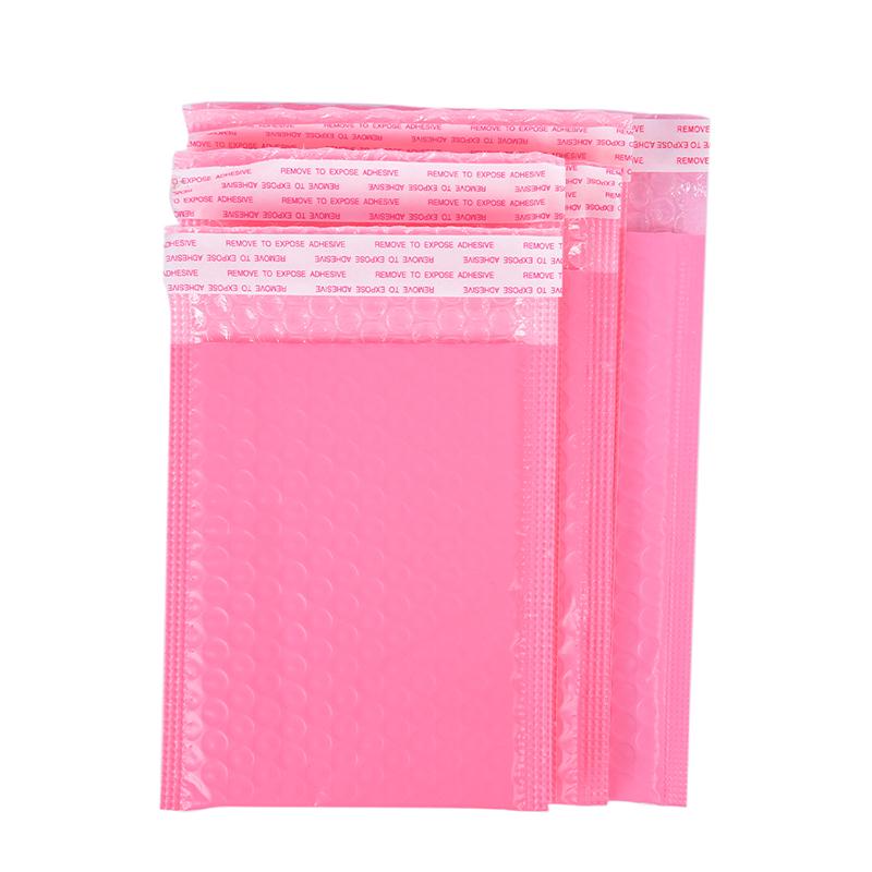 10X Pink Bubble Bag Mailer Plastic Padded Envelope Shipping Bag Packaging
