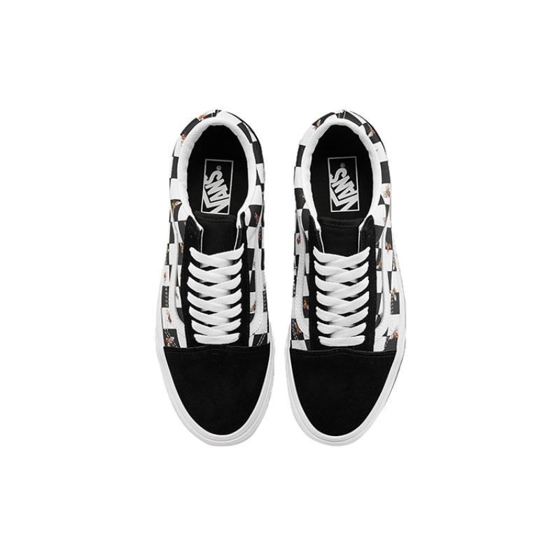 Vans Унисекс низкие кеды Old Skool Черно-белые Vans VN0A3WKT9EH