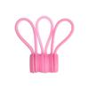 Reusable Magnetic Cable Ties, Cord Organizer, Silicone Magnetic Cord Ties for Bundling Stuff, Book Marker Fridge Magnets