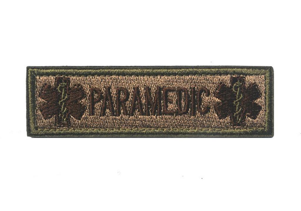 USA Star of Life EMT Paramedic Rescue Embroidered Velcro Arm Patch