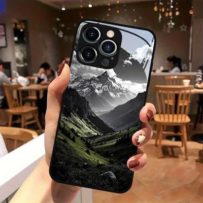Чехол для телефона из закаленного стекла, подходящий для iPhone 17 16 15 14 13 12 11 Pro/ Max /Plus, противоударная задняя крышка