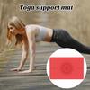 Резиновый коврик для йоги, очень мягкий, толстый, износостойкий, не выцветающий, портативный мини-вспомогательный коврик, противоскользящий коврик для коленей