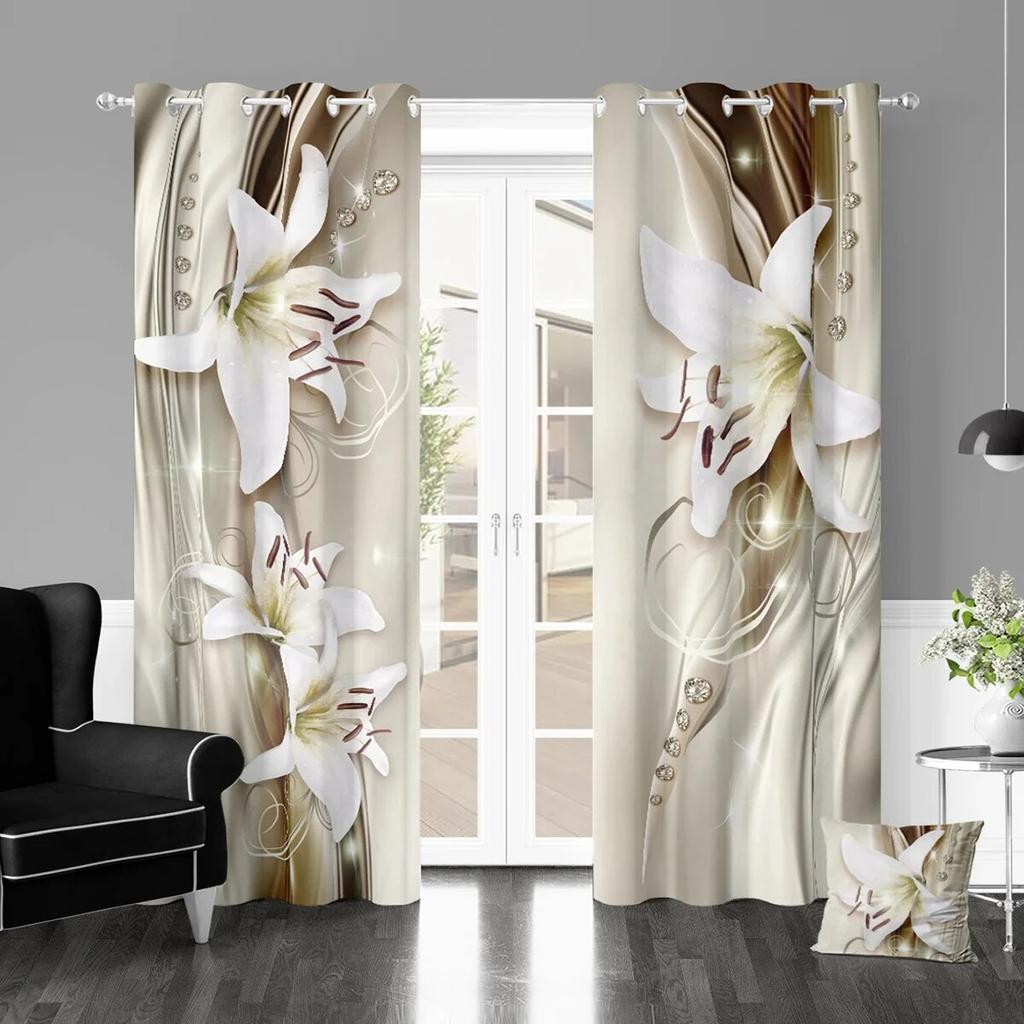 2 шт., занавеска с золотым павлином, кабинет, кухня, гостиная, общежитие, карман, верхние оконные шторы, аксессуары для спальни, домашний декор