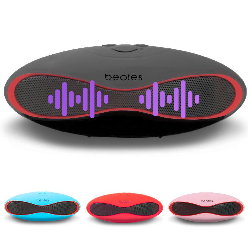 Портативная беспроводная bluetooth-колонка для мобильного телефона со слотом SD, мощным звуком, подключением USB-накопителя и FM-радио