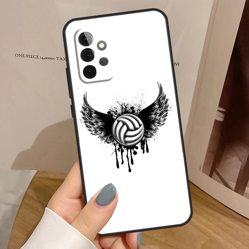 Спортивный чехол для волейбола для Samsung Galaxy A15 A16 A17 A26 A36 A56 A55 A35 A52 A32 A12 A53 A33 A13 A14 A34 A54