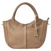 Genuine Leather Tote Bag Shoulder Bag 2WAY A4 Commuter Bag Tote Mylene Milk Tea [Notre Favorie] Women's