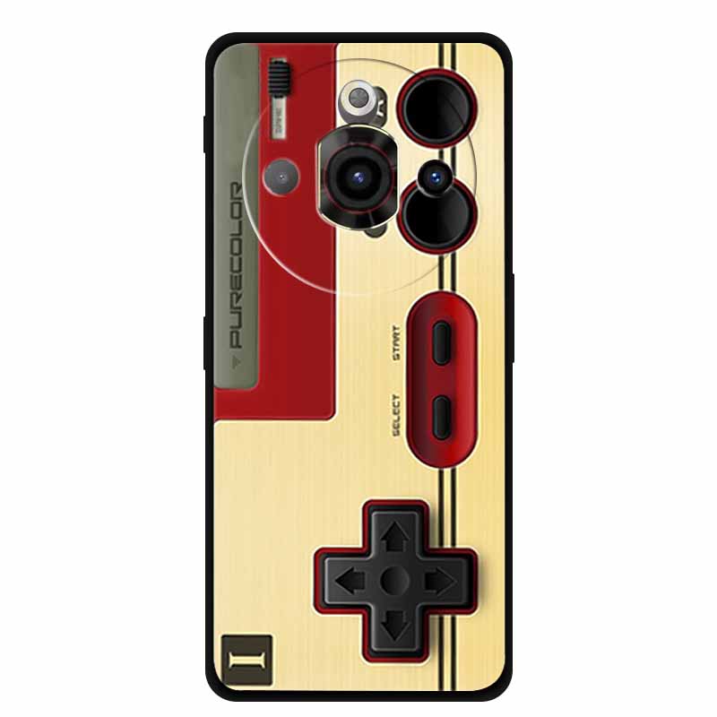 Чехол для ZTE Nubia Focus Pro 5G Мягкий бампер для Nubia Focus Pro Черные силиконовые чехлы для телефона Nubia Focus Pro 5G Защитный чехол
