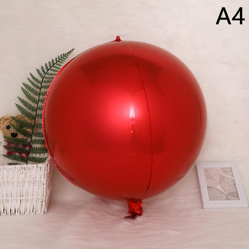 4D сфера 32 дюйма металлический зеркальный эффект декоративный воздушный шар для праздников и вечеринок наполнение гелием может плавать