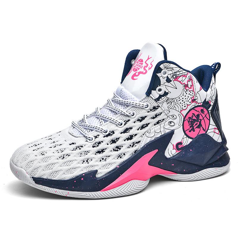 Мужские трендовые баскетбольные кроссовки на воздушной подушке с амортизацией и высококачественная спортивная обувь для бега