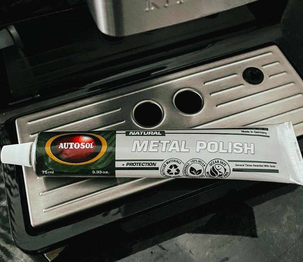 AUTOSOL Полироль для металла Натуральная 75мл Немецкая Японская Инструкция Включена (Тип трубки) Вместимость, Характеристики,