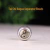 Copper-Inlaid Tai Chi Bagua Spacer Beads Bracelet & Necklace DIY Jewelry Accessories