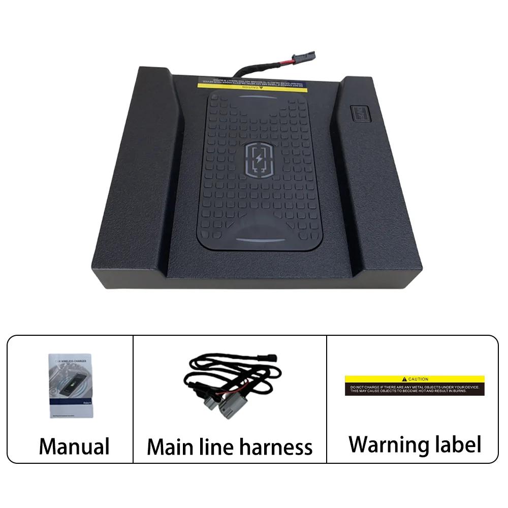 Wireless Car Charger Qi 15W Fast Charging Pad for Toyota Corolla Cross XG10 2022-2024 Car Accessories Wireless Charger Center