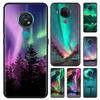 Northern Lights Sky Cell Phone Case for Nokia 5.4 7.2 3.4 5.3 2.3 3.2 8.3 5G 2.4 2.2 4.2 1.3 1.4 C20 G20 X20 Cover Coque
