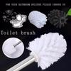 NEW Household Bathroom Universal Replacement Toilet Brush Head Holder White Black Clean Spare Brushes Tool Toiletborstel