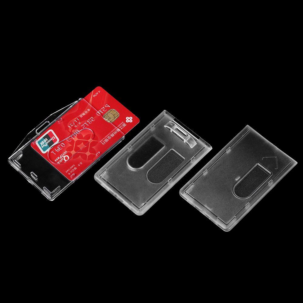 School ID Business Case Multi-use Badge Card Sleeve Name Card ID Card Pouch Work Card Holders