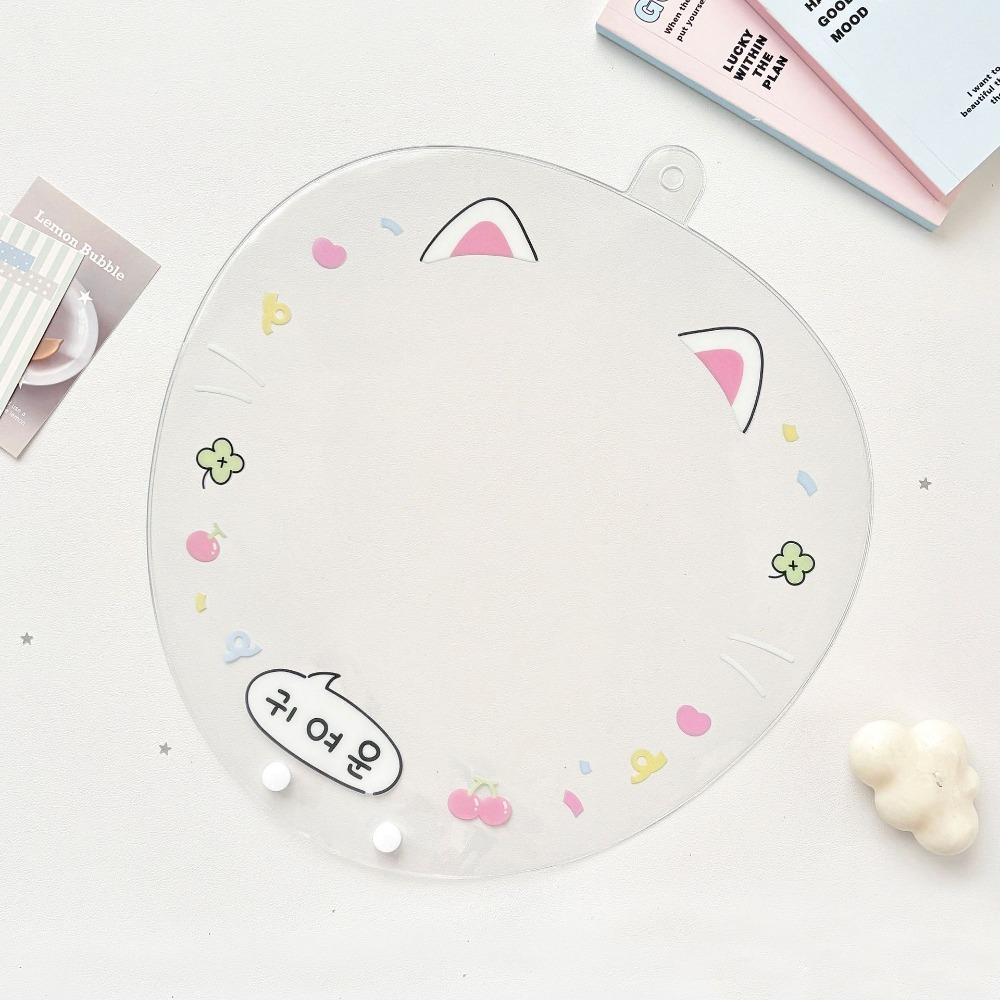 Portable Uchiwa Fan Sleeve PVC Hand Fan Protector Cover Cartoon Picket Fan Cover  Cheering Fans