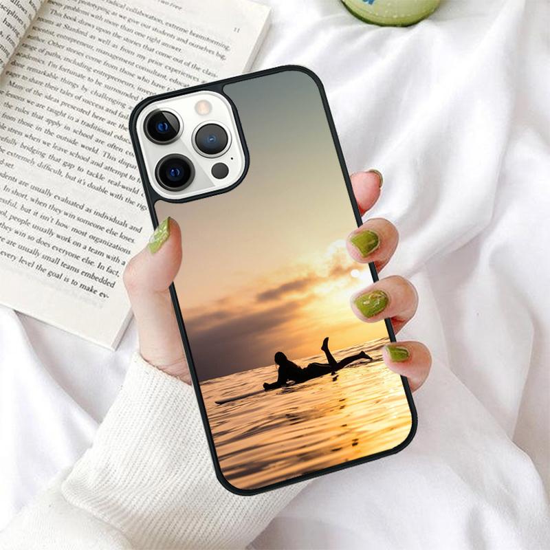 Чехол для телефона Extreme Sports Surfing для iPhone 17 Air 16 Coque 15 14 12 13 PLUS 11 PRO MAX Задняя крышка Fundas Shell