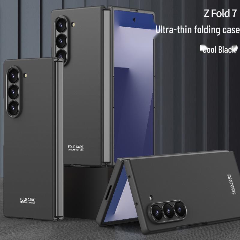 Ультратонкий матовый чехол для телефона Samsung ZFold7: Модный, Однотонный, Складной Защитный Чехол