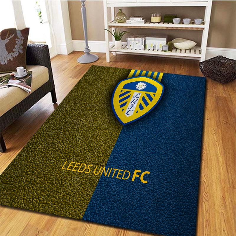 Leeds United Carpet Rug for Living Room Bedroom Home Sofa Decoration,Kids play Non-slip Floor Mat