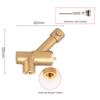 1PC Replacement Pressure Washer Spray Gun Valve With 10mm Thread High Pressure Water Gun Connector Accessories Valve Body Switch