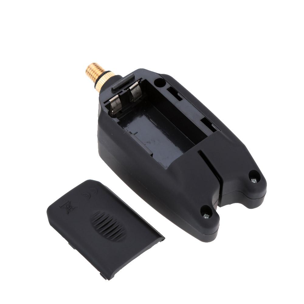 Беспроводная цифровая светодиодная сигнализация для рыбалки, 4 сигнализатора поклевки + 1 приемник с ЖК-экраном