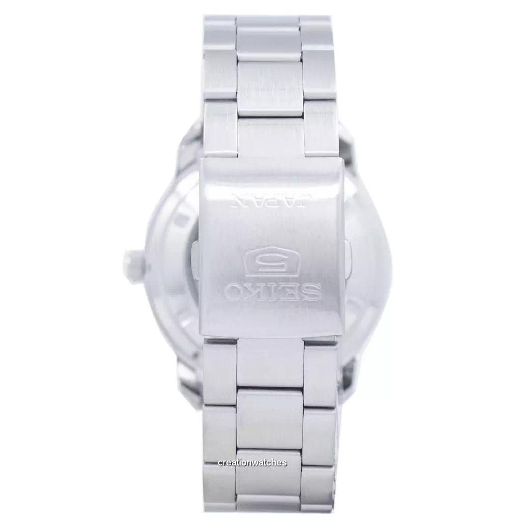 Восстановленные часы Seiko 5 с синим циферблатом, автоматические, сделано в Японии, SNKP17J1, мужские