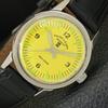 FAVRE LEUBA SEA KING ВИНТАЖНЫЕ 111 МЕХАНИЧЕСКИЕ ШВЕЙЦАРСКИЕ МУЖСКИЕ ЖЕЛТЫЕ ЧАСЫ a702009-5 R208-a702009
