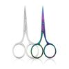Makeup Tool Stainless Steel Manicure Scissor Eyelash Trimmer Nose Hair Cutter Facial Hair Remove Pointed Eyebrow Scissor