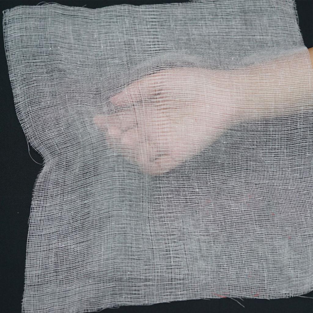 100pcs Skin Care Gauze Disposable DIY Full Cover Breathable Skin Care Gauze for SPA Beauty Salon