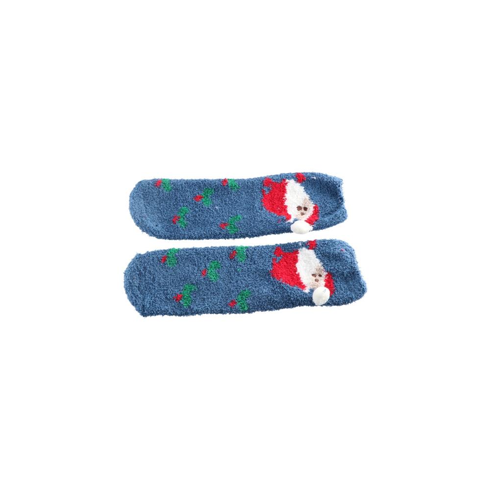 Elk Red Green Floor Sleep Socks Women Hosiery Christmas Socks Coral Velvet Socks Middle Tube Socks