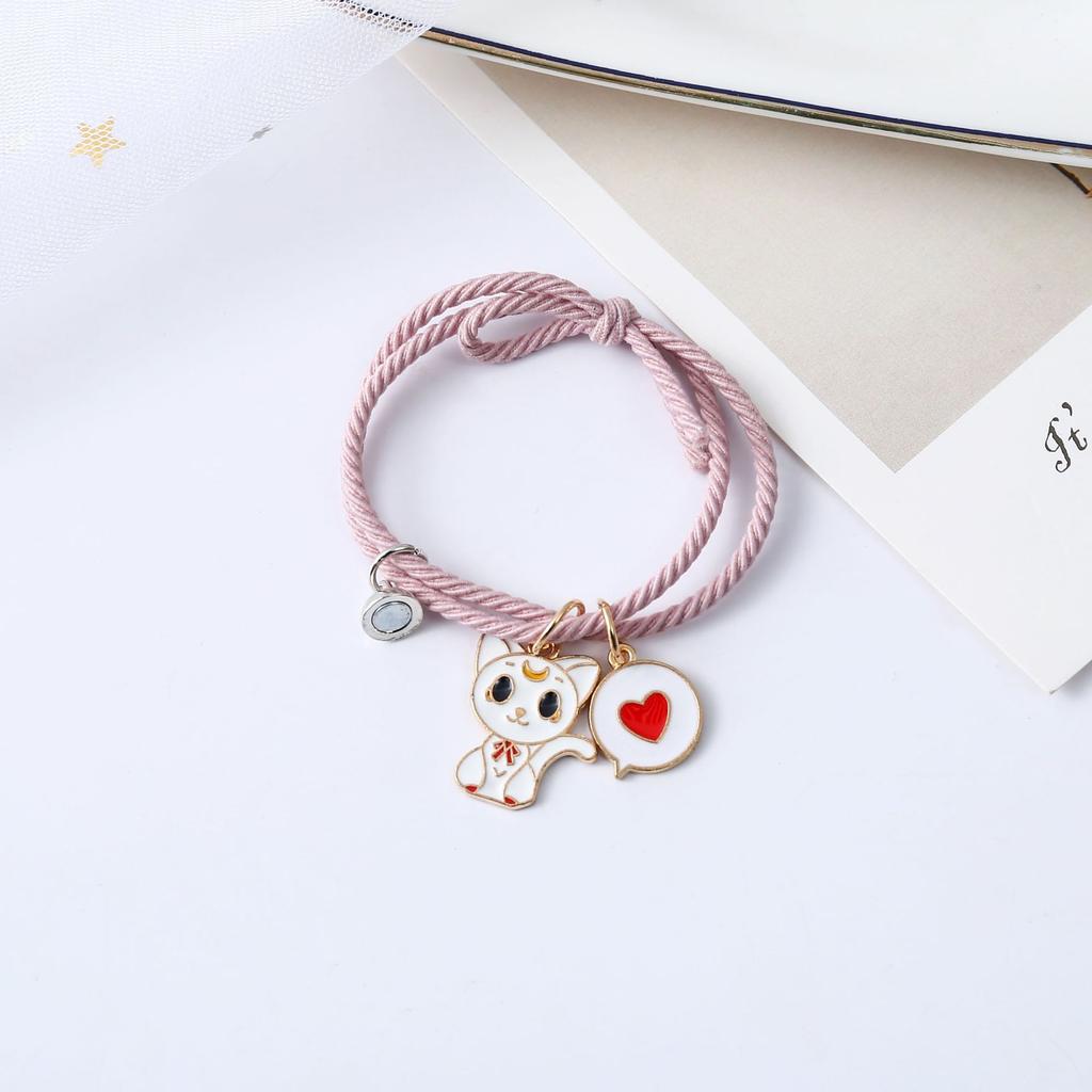 1 пара кошек, пара, веревка, магнитный браслет, повязка на голову