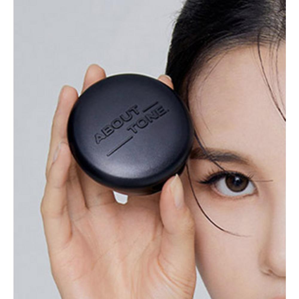 ABOUT TONE Компактная пудра Blur Powder Pact 9 г, 02 Light, 3 шт.