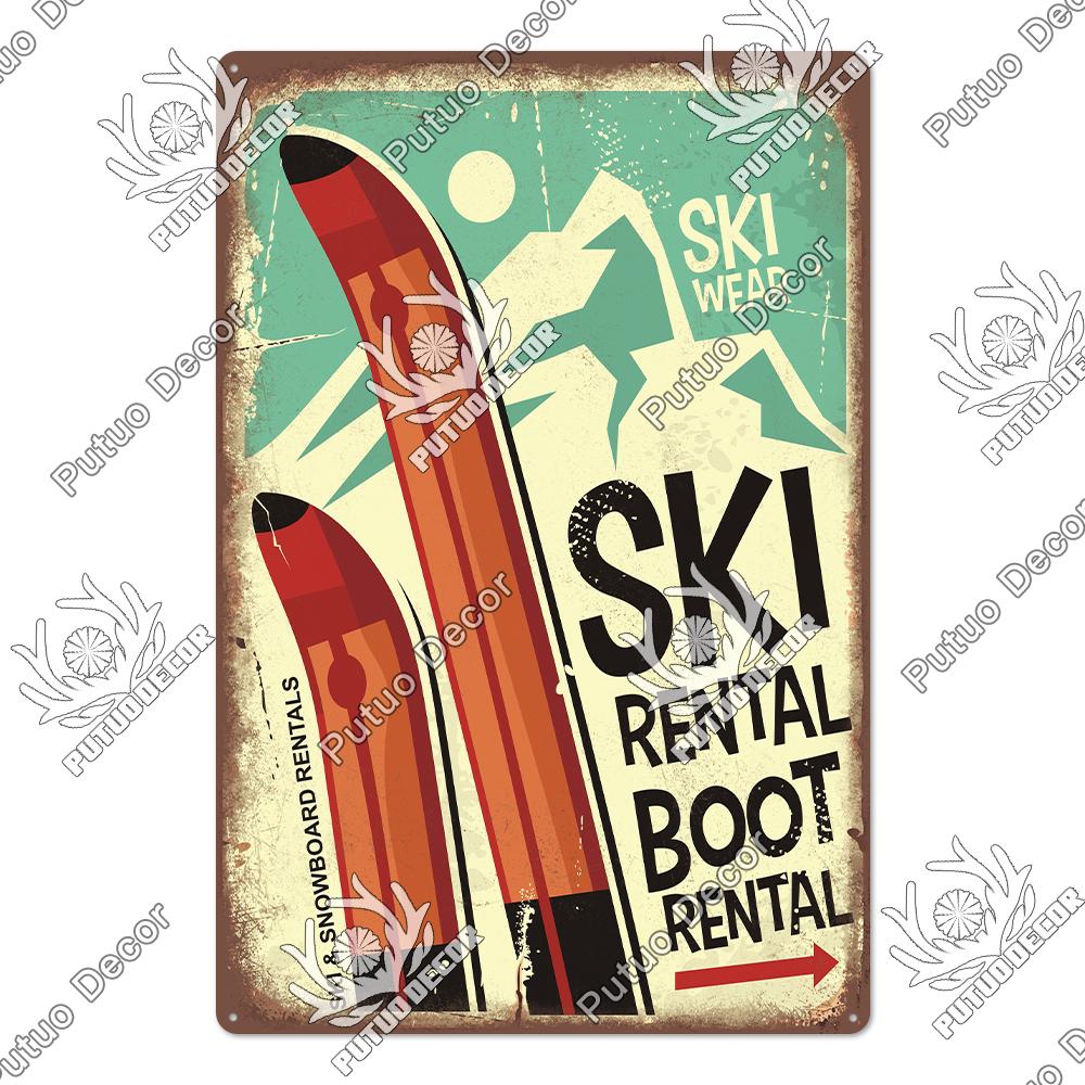 Decor Fun Animal Vintage Tin Sign Plaque Metal Plate Wall Art Decor for Living Room Man Cave Cafe Farmhouse Retro Poster