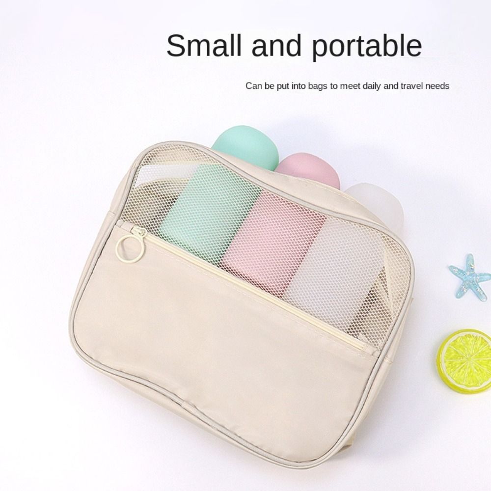 Мытье рук Большая вместимость Контейнер с дозатором Пустые бутылки Розлив по маленьким емкостям Тюбик Силиконовая бутылка