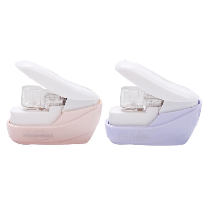 Kedeyou 5399 Компактный степлесс-степлер - Экономящий усилия инструмент для скрепления документов для студентов